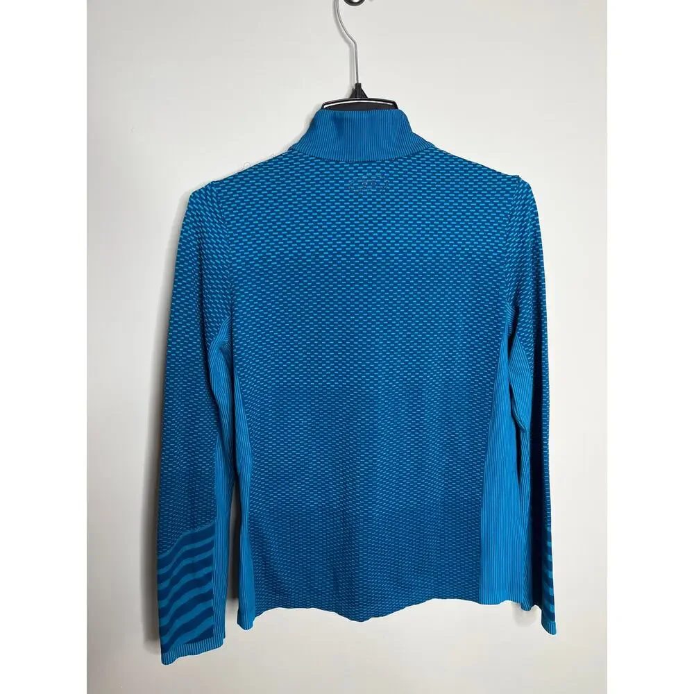 Under Armour Youth Girls Teal Half Zip Lightweight Pullover XL